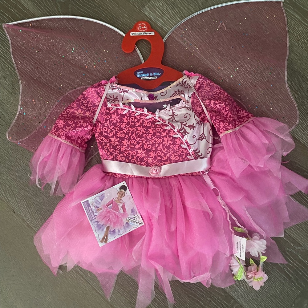 Princess Factory Pink Fairy Costume 3T